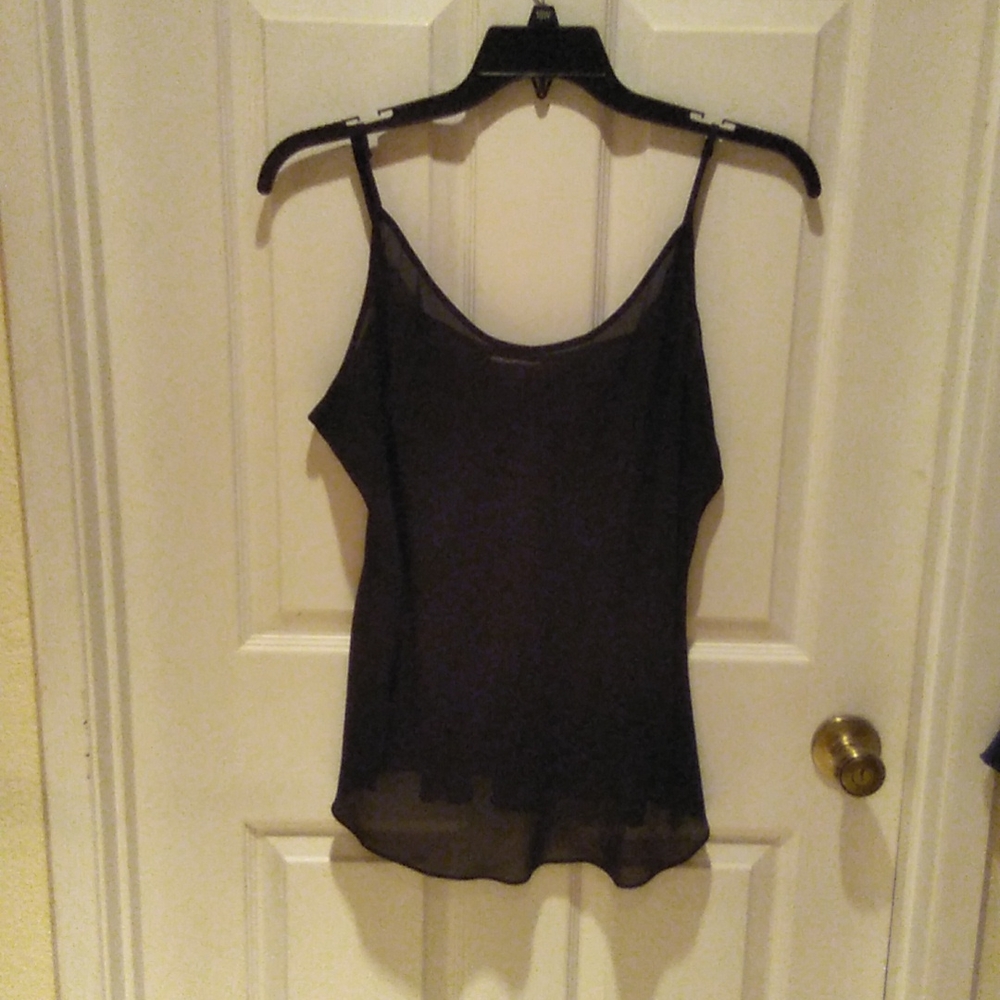 Charter Club Black Camisole, Size 16 W